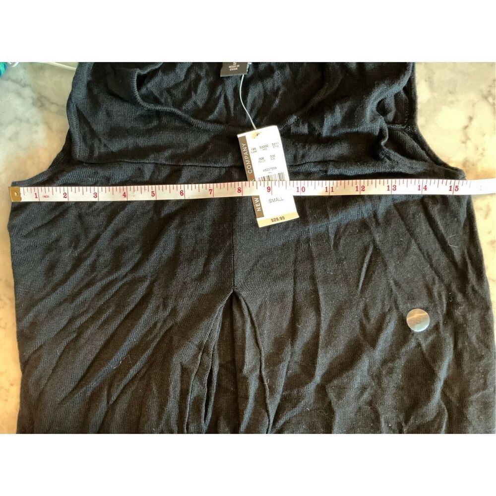 New York & Co. Black‎ tank top Small NWT